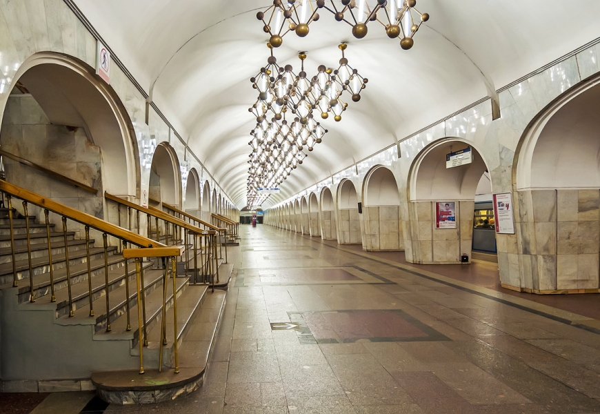 Жалюзи на Серпуховско-Тимирязевской линии метро